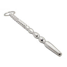 Load image into Gallery viewer, BDSM Stainless Beaded Urethral Play Penis Wand
