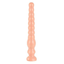 Load image into Gallery viewer, Super Soft 10 Inch Beaded Dildo BDSM
