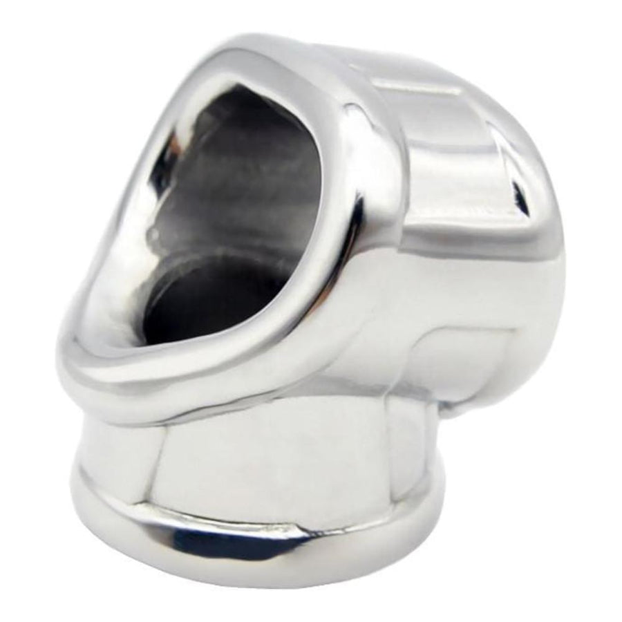 Ejaculation Stretcher Metal Cock and Ball Ring BDSM product view