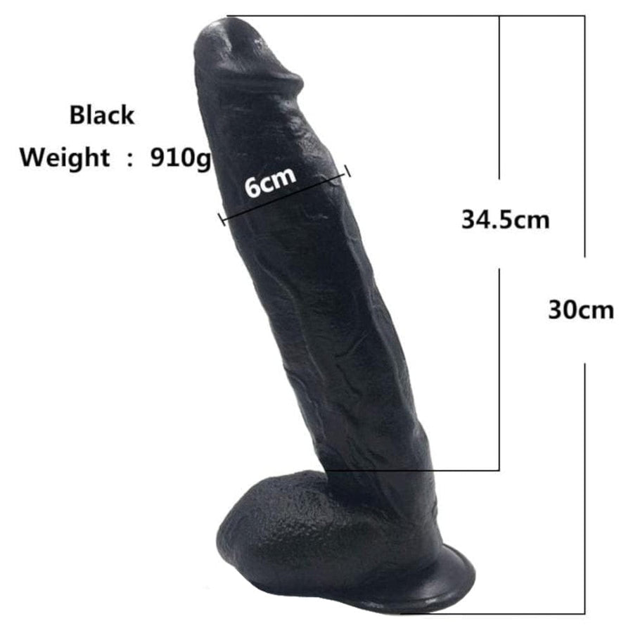 Brawny 11 Inch Long Anal Dildo, gallery view 10