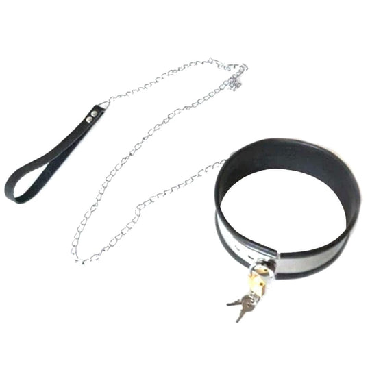 Erotic Bondage Locking Collar product view