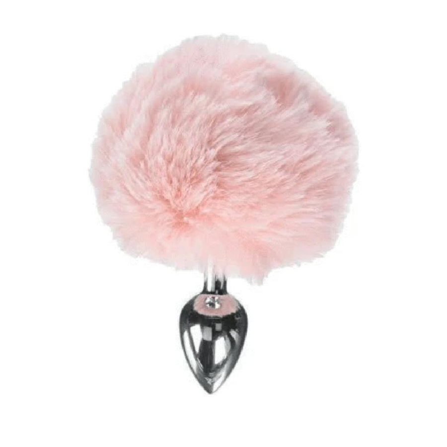 Cute and Fluffy Bunny Tail Butt Plug, gallery view 2
