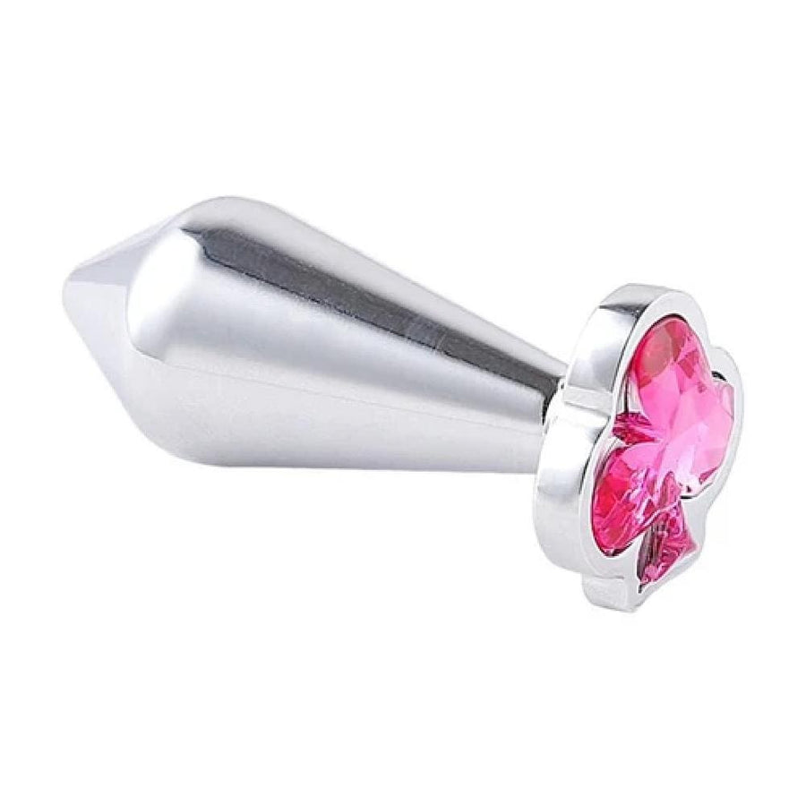 Jeweled Steel Butt Plug Flared BDSM, gallery view 4
