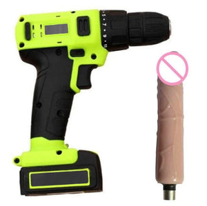Rechargeable 17-Speed Drilldo BDSM