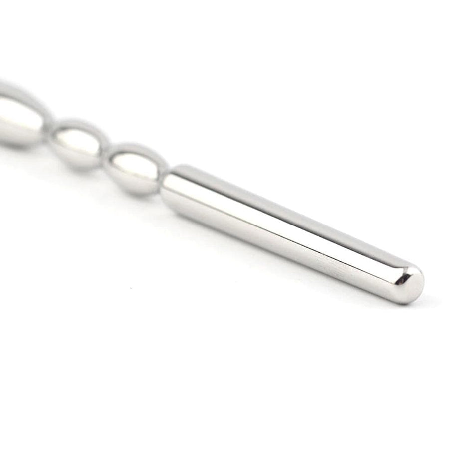 BDSM Solid Stainless Beginner Penis Plug, gallery view 2