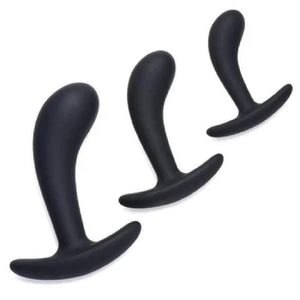 Flared Base Anal Training Toys 3pcs BDSM