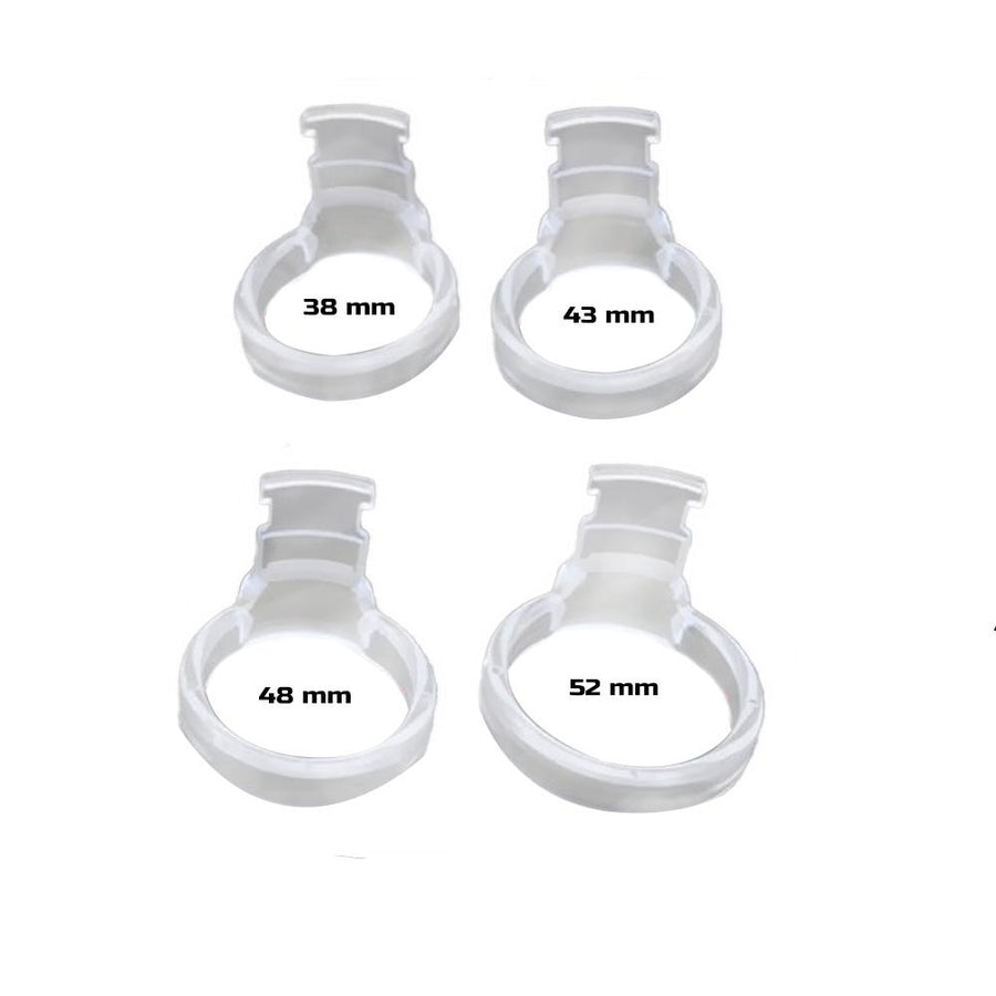 Accessory Ring for Male's Resin Device Cage 2.63 inches long, gallery view 2