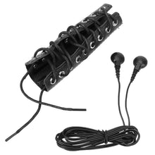 Load image into Gallery viewer, Leather Sleeve Penis Electro Torture Instrument BDSM
