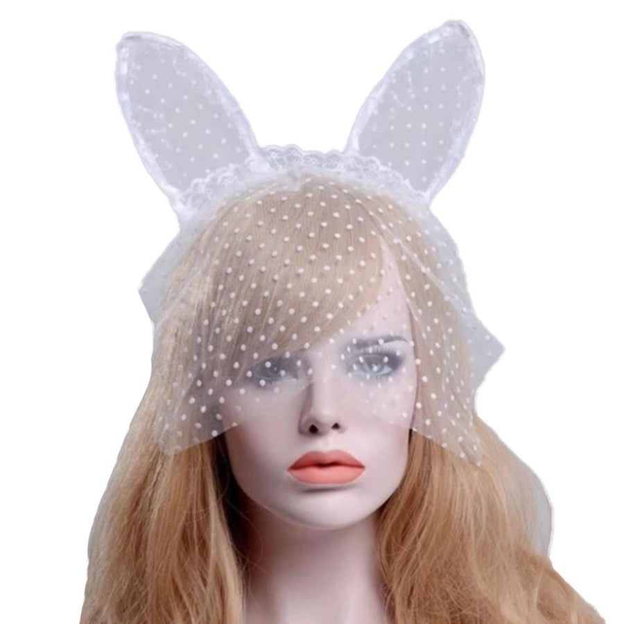 Playmate Fantasy Lace Bunny Mask BDSM, gallery view 3