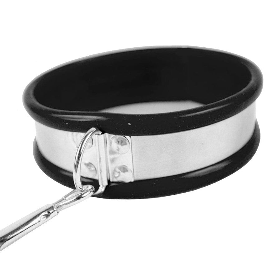 Erotic Bondage Locking Collar, gallery view 3