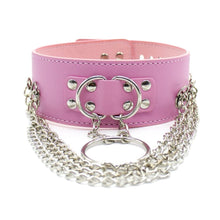 Load image into Gallery viewer, Pretty in Pink Permanent Locking Collar
