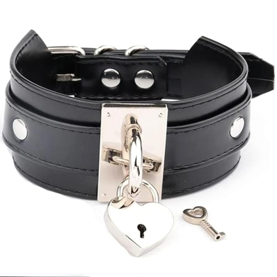 Girls' Oversized Handmade Locking Collar, gallery view 6