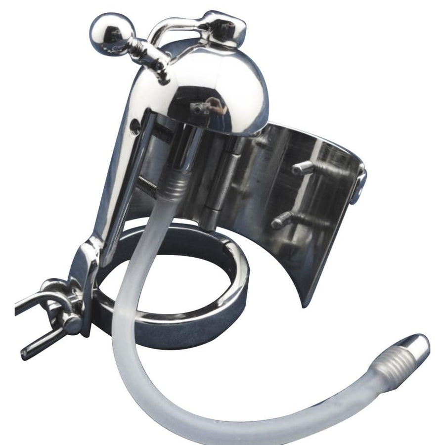 Stainless Cock Torture Squeezer Device BDSM, gallery view 4