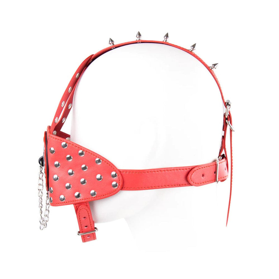 Studded Gothic BDSM Muzzle BDSM, gallery view 2