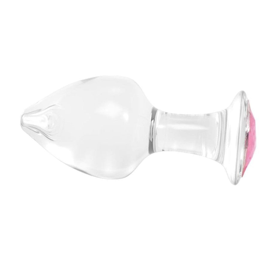 Jeweled Glass Butt Plug Set of 4 BDSM, gallery view 3