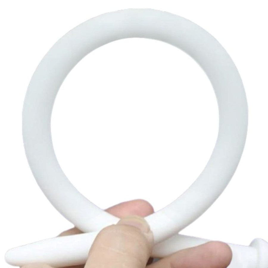 Stimulating White Urethral Sounds Silicone Penis Plug, gallery view 3