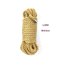 Lade das Bild in den Galerie-Viewer, Hochwertiges braunes Shibari-Seil
