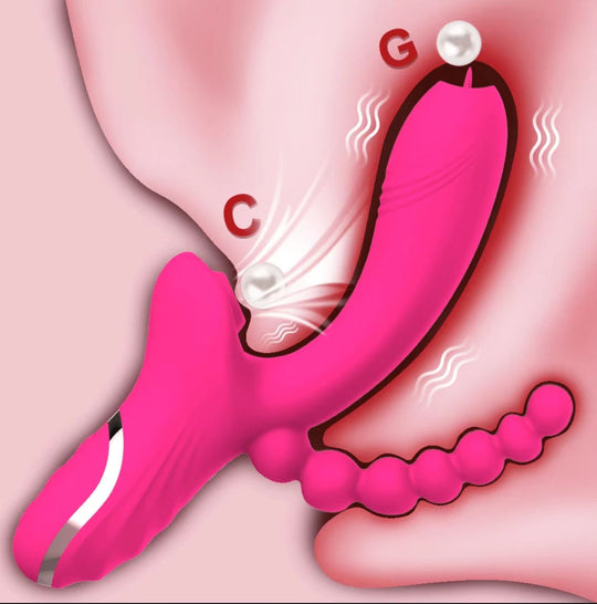 3 in 1 Clitoris Sucker Vibrator product view