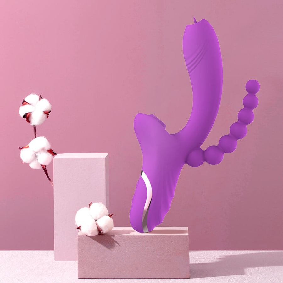 3 in 1 Clitoris Sucker Vibrator, gallery view 4
