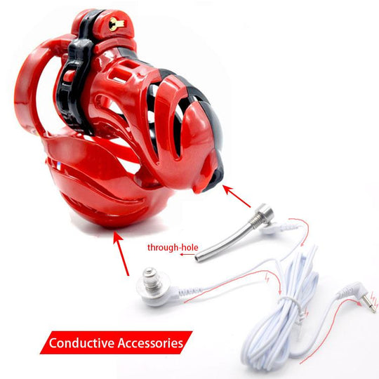 Mila Chastity Device 3.15 inches long size guide, gallery view 1