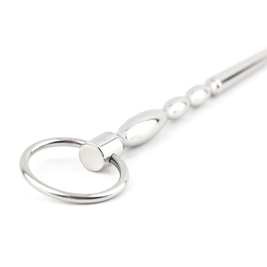 BDSM Solid Stainless Beginner Penis Plug, gallery view 3
