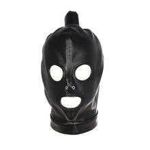 Load image into Gallery viewer, Leather BDSM Mask With Ponytail BDSM
