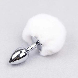Cute and Fluffy Bunny Tail Butt Plug