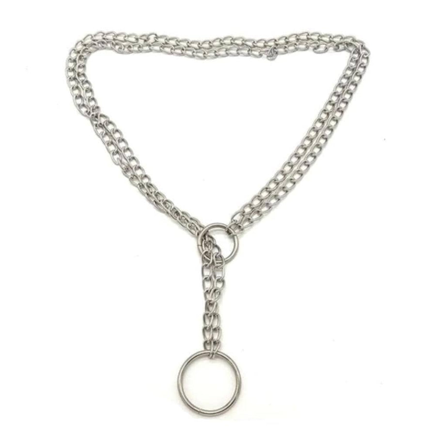 Hot Heavy Duty Dual Chain Iron Collar, gallery view 3