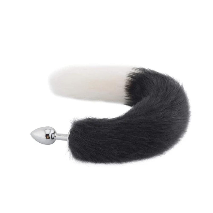 18-Inch Fox Tail With Stainless Steel Butt Plug, gallery view 3