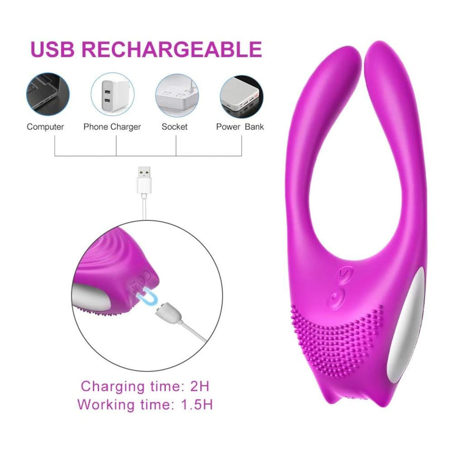 12-Modes Wireless Vibrating Clit Ring, gallery view 5