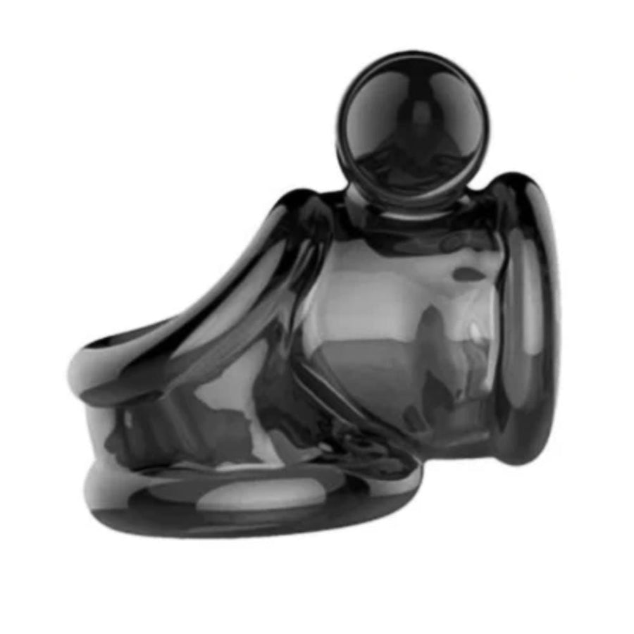 Maintained Erection Vibrating Cock and Ball Ring BDSM, gallery view 4