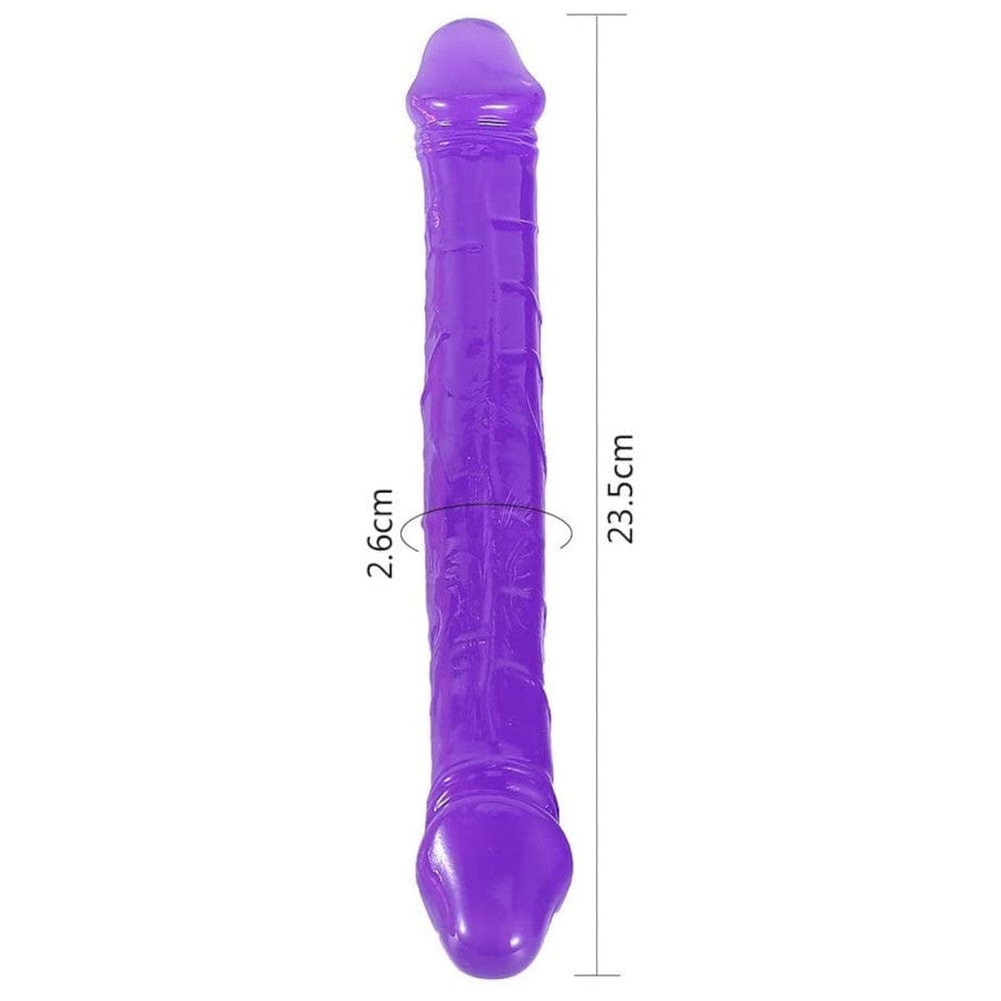 Flexible Double Ended Soft Jelly Dildo BDSM, gallery view 8