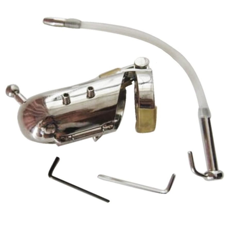 Stainless Cock Torture Squeezer Device BDSM, gallery view 2