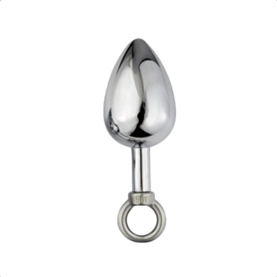 Rectal Stimulator Metal Butt Plug BDSM, gallery view 3