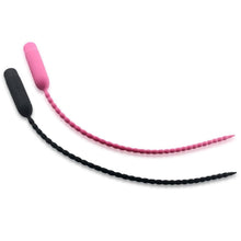Load image into Gallery viewer, Long Vibrating Silicone Vibrating Urethral Sound BDSM
