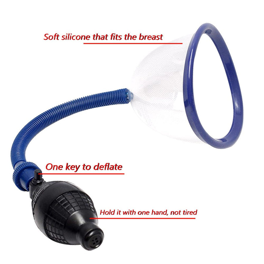 Hand Grenade Breast and Vagina Vacuum Pump BDSM, gallery view 4