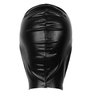 Comfy Black Spandex Hood BDSM