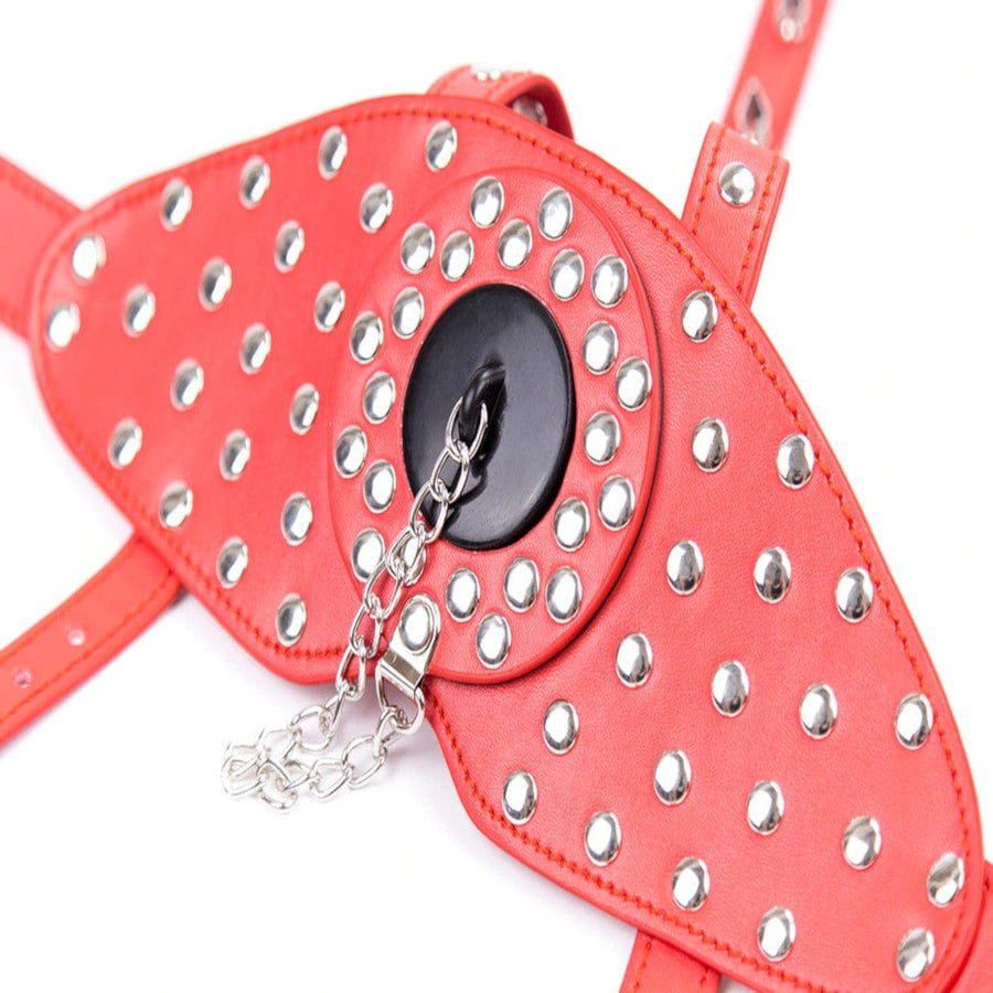 Studded Gothic BDSM Muzzle BDSM, gallery view 3