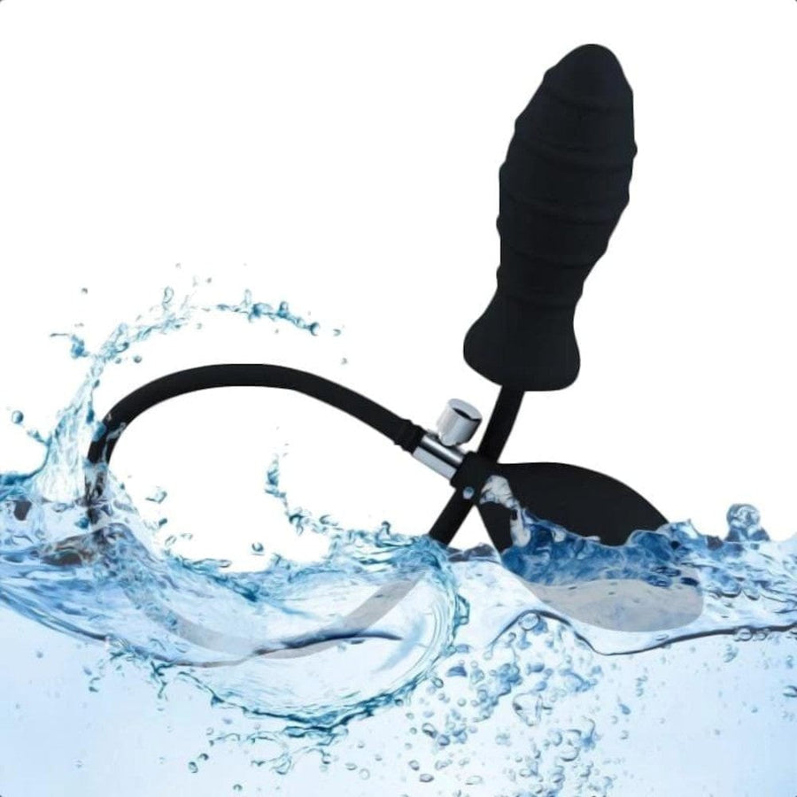 Twirling Torpedo Inflatable Butt Plug BDSM, gallery view 4