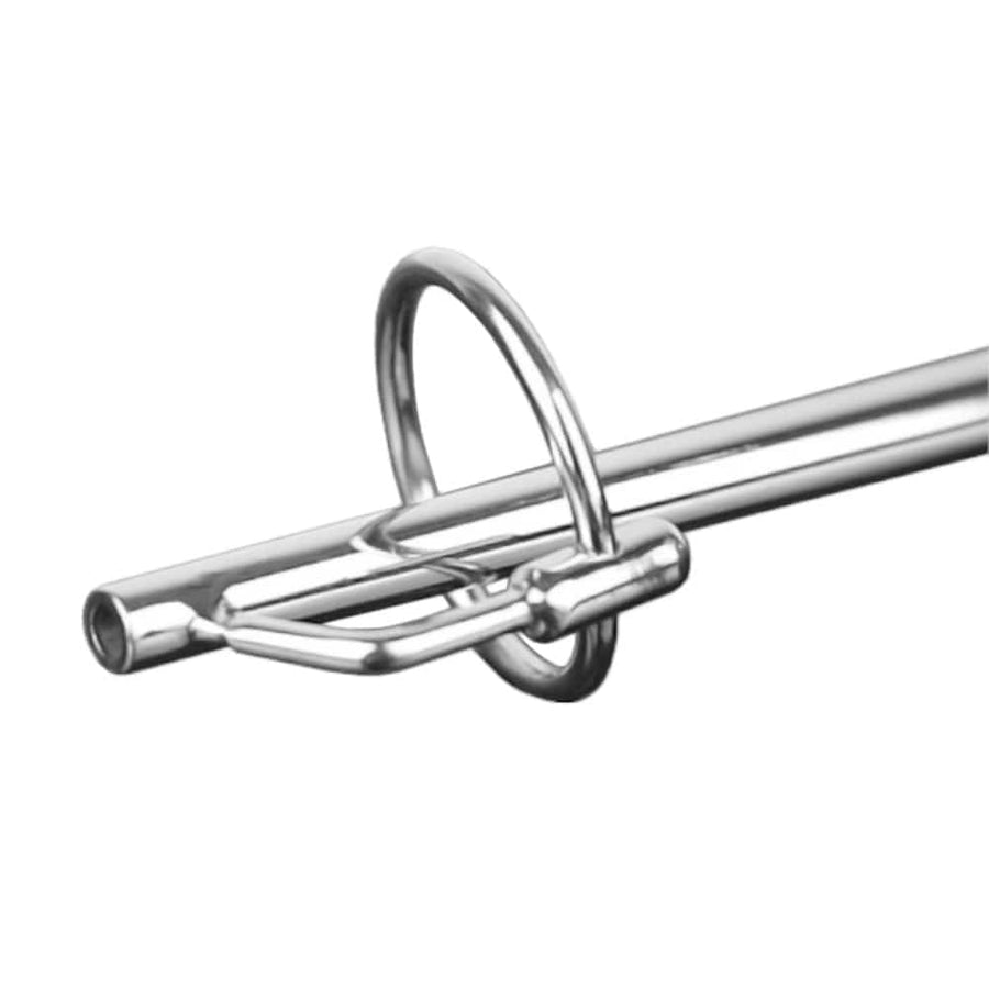 J-Contoured Stainless Urethral Sound BDSM, gallery view 3