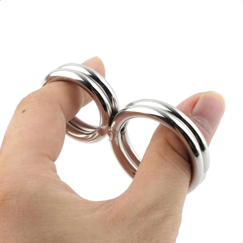 Erection Crimper Double Cock Ring BDSM, gallery view 4