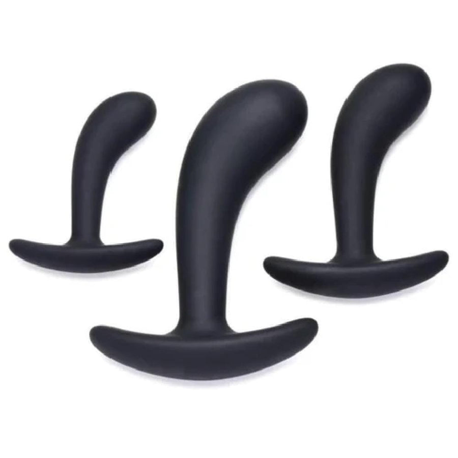 Flared Base Anal Training Toys 3pcs BDSM, gallery view 3