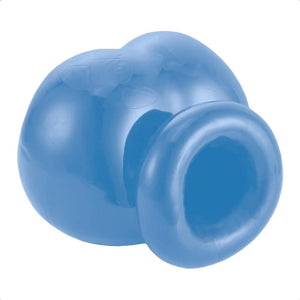 Anneaux de testicules pour sac de bondage bleu BDSM