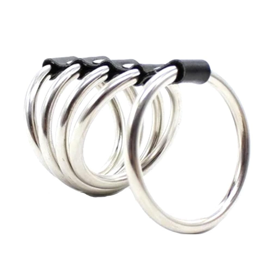Erection Lock Cock Ring Harness BDSM, gallery view 3