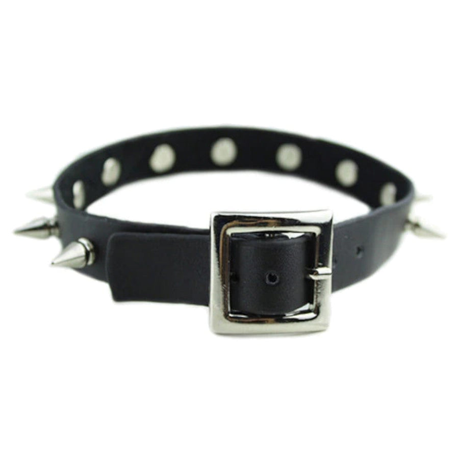 Vintage Leather Studded Collar, gallery view 4