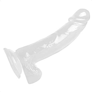 Soft Jelly 8 Inch Dildo With Suction Cup