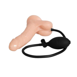 Stressabbauender aufblasbarer 10-Zoll-Dildo BDSM