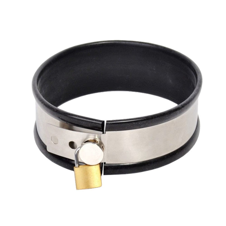 Erotic Bondage Locking Collar, gallery view 4