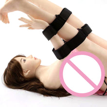 Load image into Gallery viewer, Velcro Style Bondage Thigh Cuffs BDSM
