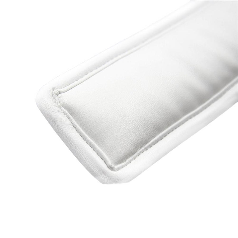 White Creamy Sub Collar With Leash, gallery view 4